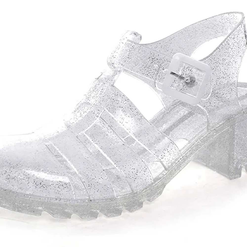 Crystal jelly heels